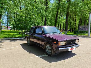 2002 Lada (ВАЗ) 2107, пурпурный, 150000 рублей, вид 3