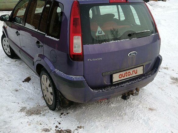 2006 Ford Fusion I Рестайлинг, фиолетовый - вид 3