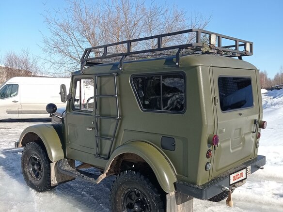 1956 ГАЗ 69А, зелёный, 1500000 рублей - вид 3
