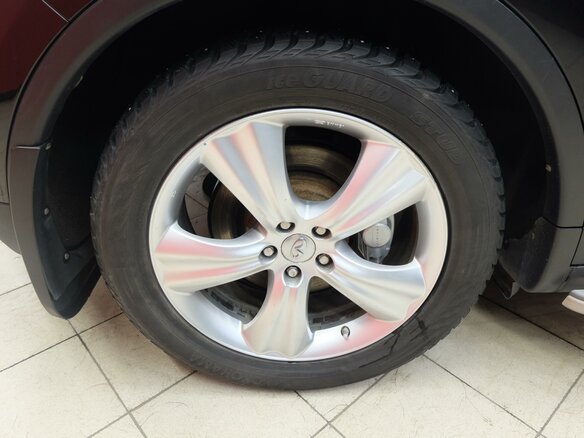 2011 Infiniti FX FX37 II (S51) Рестайлинг, чёрный - вид 11