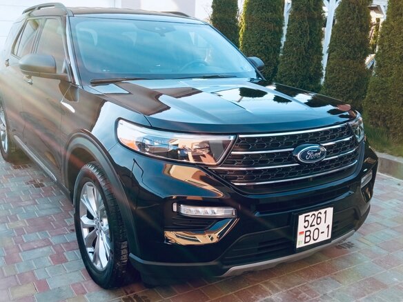 2020 Ford Explorer VI, чёрный, 3300000 рублей - вид 2