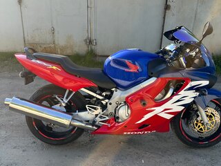 1999 Honda CBR 600F, синий, 400000 рублей, вид 4
