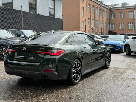 2023 BMW 4 серии Gran Coupe 430i xDrive G22, G23, G26, зелёный, 6060000 рублей, вид 5