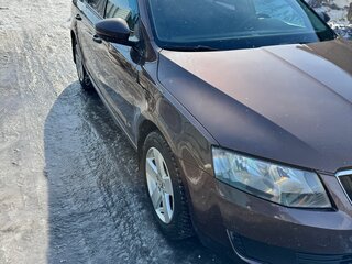 2013 Skoda Octavia III (A7), коричневый, 1200000 рублей, вид 1