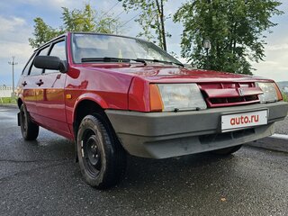 1990 Lada (ВАЗ) 2109, красный, 110000 рублей, вид 5