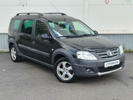 2019 Lada (ВАЗ) Largus Cross I, чёрный, 930000 рублей, вид 3
