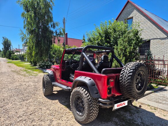 1993 Jeep Wrangler I (YJ), красный, 2100000 рублей - вид 17