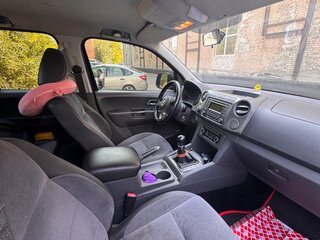 2013 Volkswagen Amarok I, чёрный, 1595000 рублей, вид 4