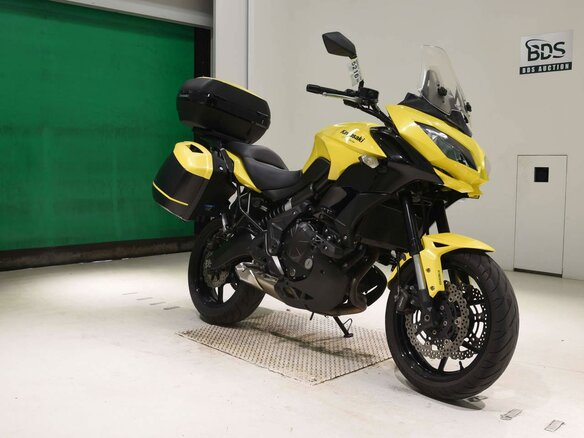 2015 Kawasaki Versys 650, жёлтый - вид 2