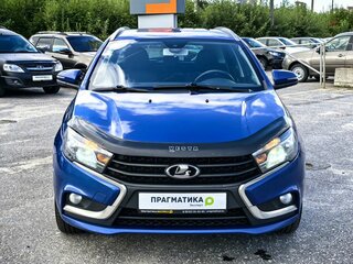 2019 Lada (ВАЗ) Vesta SW I, синий, 909000 рублей, вид 2