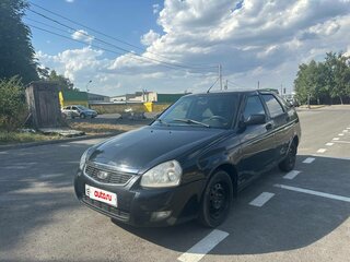 2010 Lada (ВАЗ) Priora I, чёрный, 350000 рублей, вид 1