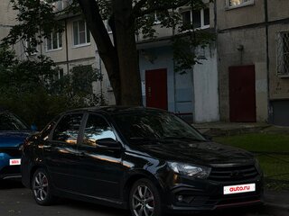 2020 Lada (ВАЗ) Granta Drive Active I Рестайлинг, чёрный, 730000 рублей, вид 1