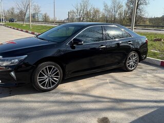 2014 Toyota Camry VII (XV50), чёрный, 1500000 рублей, вид 1