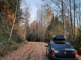2008 Renault Logan I, серый, 350000 рублей, вид 3