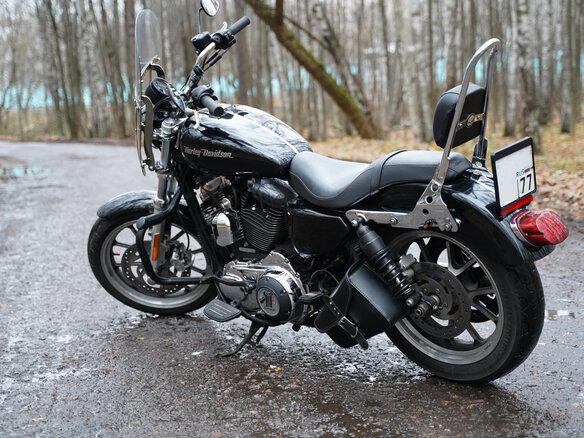 2017 Harley-Davidson Sportster 1200, чёрный, 845000 рублей - вид 6