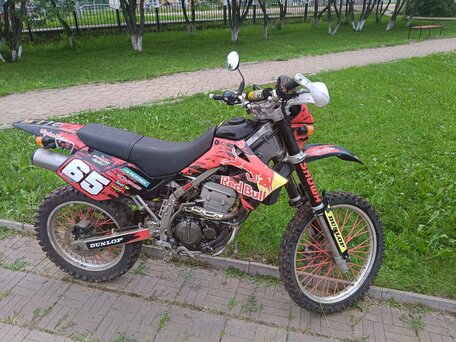 2004 Kawasaki KLX 250, красный, 220000 рублей, вид 3
