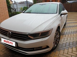 2015 Volkswagen Passat B8, белый, 1600000 рублей, вид 3