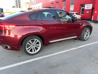 2009 BMW X6 35i 6-speed I (E71), красный, 1640000 рублей, вид 2