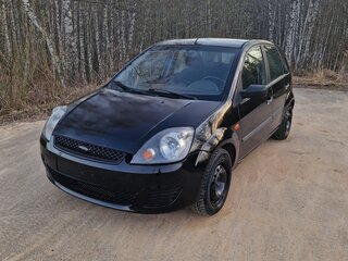 2007 Ford Fiesta Mk5, чёрный, 345000 рублей, вид 1