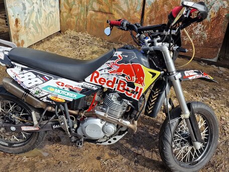 2013 Baltmotors Motard 200, чёрный, 150000 рублей, вид 3
