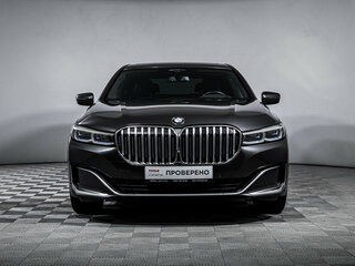 2019 BMW 7 серии 730d xDrive VI (G11/G12) Рестайлинг, серый, 5047515 рублей, вид 2