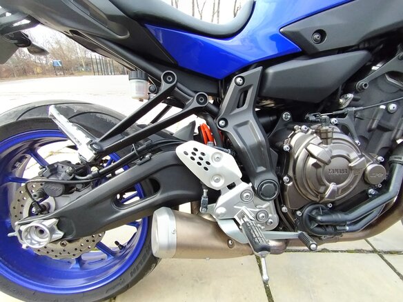 2017 Yamaha MT-07 (FZ-07), синий, 730000 рублей - вид 7