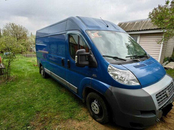 2012 Fiat Professional Ducato, синий, 1800000 рублей - вид 10