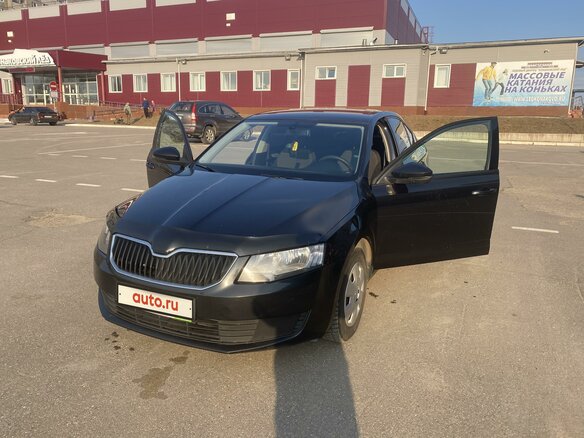 2013 Skoda Octavia III (A7), чёрный