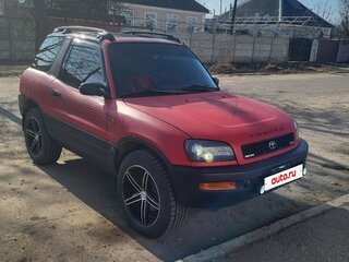 1995 Toyota RAV4 I (XA10), красный, 450000 рублей, вид 4