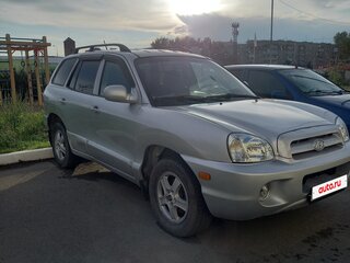 2004 Hyundai Santa Fe I, серебристый, 700000 рублей, вид 3