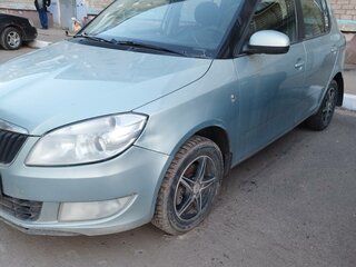 2012 Skoda Fabia II Рестайлинг, зелёный, 500000 рублей, вид 1