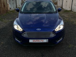 2015 Ford Focus III Рестайлинг, синий, 1600000 рублей, вид 2