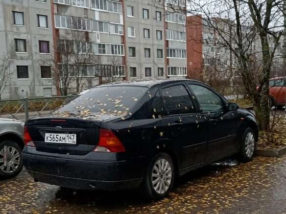 2003 Ford Focus I Рестайлинг, синий, 190000 рублей - вид 6