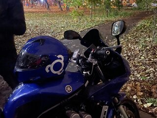 2003 Yamaha FZS600 Fazer, синий, 440000 рублей, вид 1