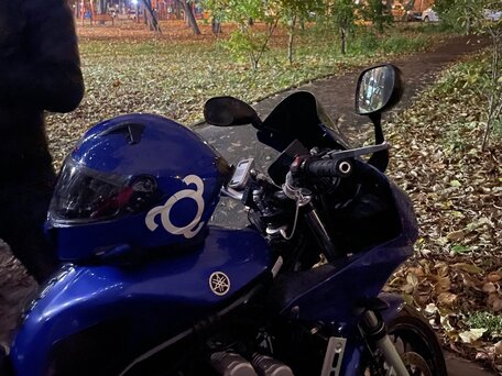 2003 Yamaha FZS600 Fazer, синий, 440000 рублей, вид 1