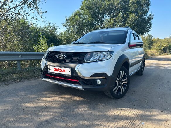 2021 Lada (ВАЗ) Largus Cross I Рестайлинг, белый, 1700000 рублей - вид 3
