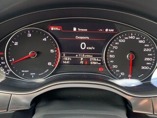 2017 Audi A6 IV (C7) Рестайлинг, чёрный, 2870563 рублей, вид 2