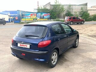 2001 Peugeot 206, синий, 300000 рублей, вид 3