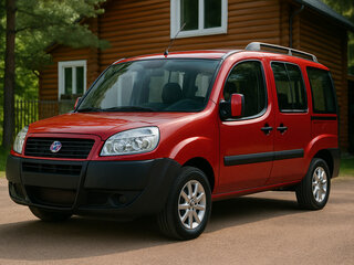 2007 Fiat Doblo I Рестайлинг, красный, 500000 рублей, вид 1