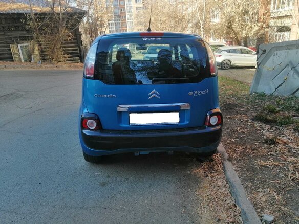 2009 Citroen C3 Picasso I, синий, 550000 рублей - вид 4