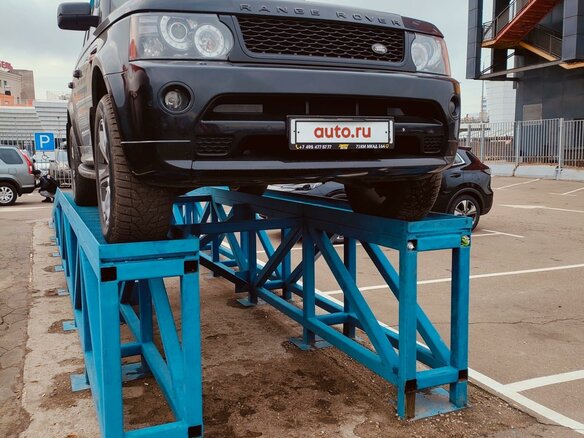 2013 Land Rover Range Rover Sport I Рестайлинг, чёрный, 3300000 рублей