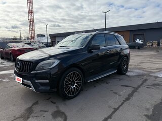 2014 Mercedes-Benz M-Класс 500 III (W166), чёрный, 1850000 рублей, вид 3