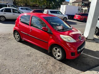 2010 Peugeot 107 I Рестайлинг, красный, 370000 рублей, вид 5