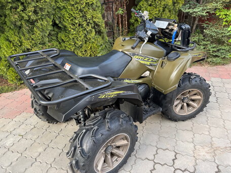 2021 Yamaha Grizzly 700, зелёный, 1181997 рублей, вид 3