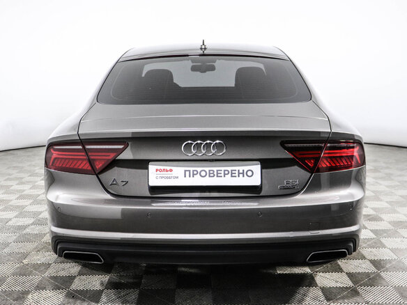 2015 Audi A7 I (4G) Рестайлинг, коричневый - вид 5