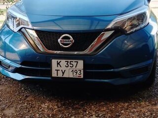 2016 Nissan Note II Рестайлинг, синий, 900000 рублей, вид 2