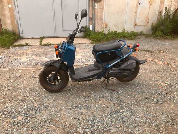2010 Honda Zoomer, синий, 80000 рублей - вид 4