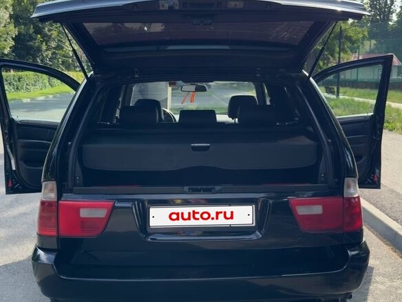 2004 BMW X5 4.4i I (E53) Рестайлинг, чёрный, 1000000 рублей - вид 6