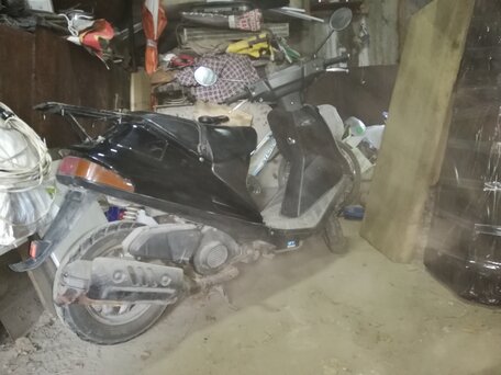 1997 Suzuki Address 100, чёрный, 80000 рублей, вид 4