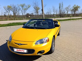 2003 Chrysler Sebring II, жёлтый, 1200000 рублей, вид 3